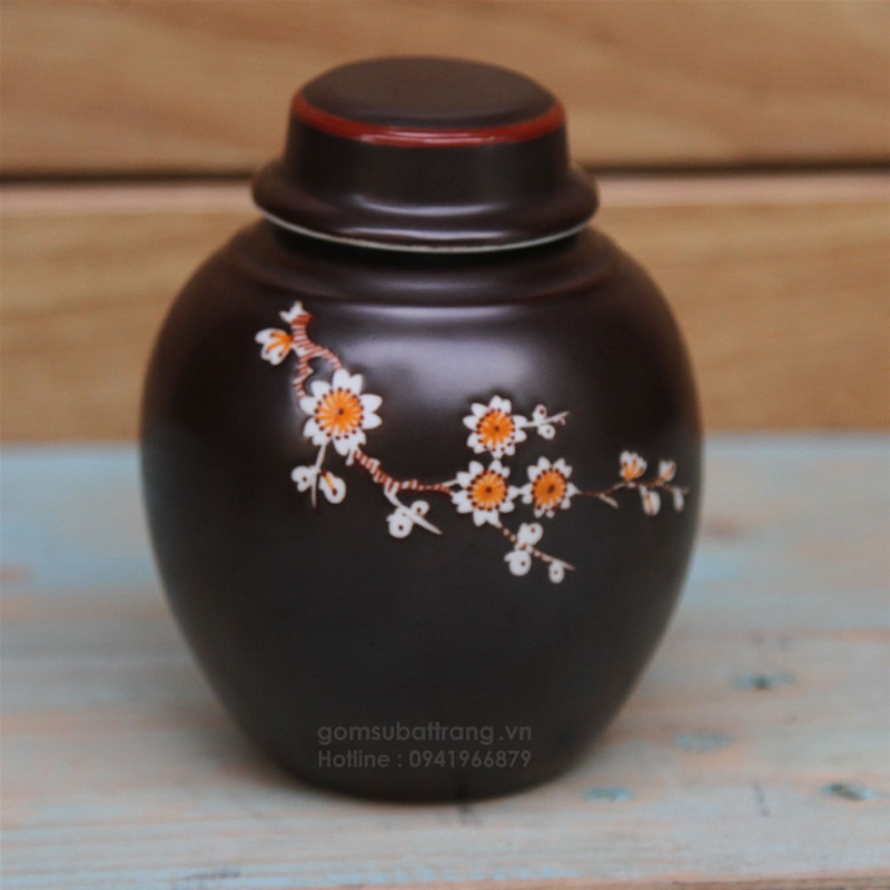 Lọ đựng trà khít chặt đảm bảo đựng trà không bị ẩm mốc